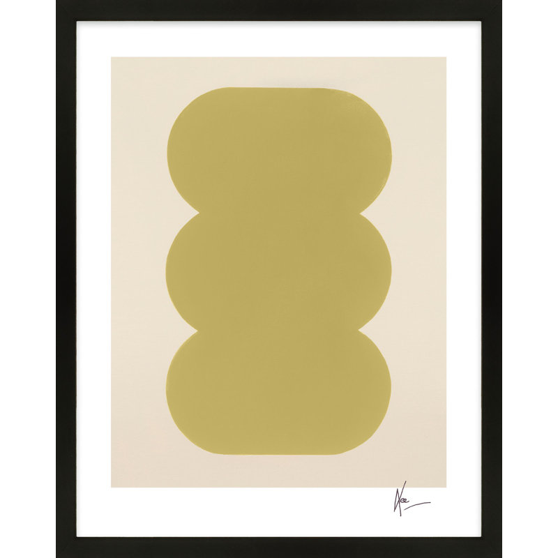 «Keyhole 4» par Lee Lessem - peinture encadrée, H 20 po x l 16 po, Noir