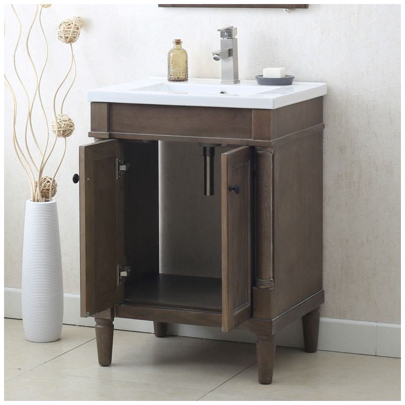 Ensemble de meuble-lavabo simple 24 po Silvana