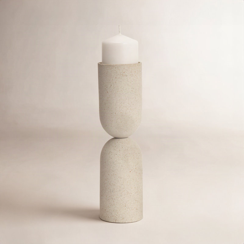 Metal Tabletop Pillar, 12.5" H x 3.5" W x 3.5" D