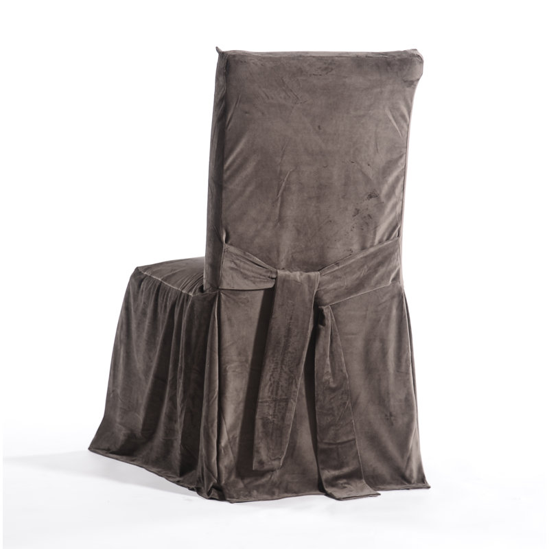 Housse pour chaise de salle à manger, Brun