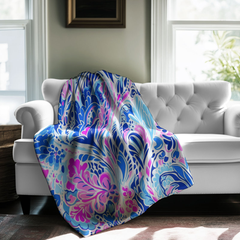 Chic Motifs - 1 pièce Sherpa Premium, L 50 po x L 60 po