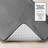Aighan 3 Piece Ultra Soft and Absorbent Memory Foam Bath Rug Set with Non-Slip Backing-2090635198