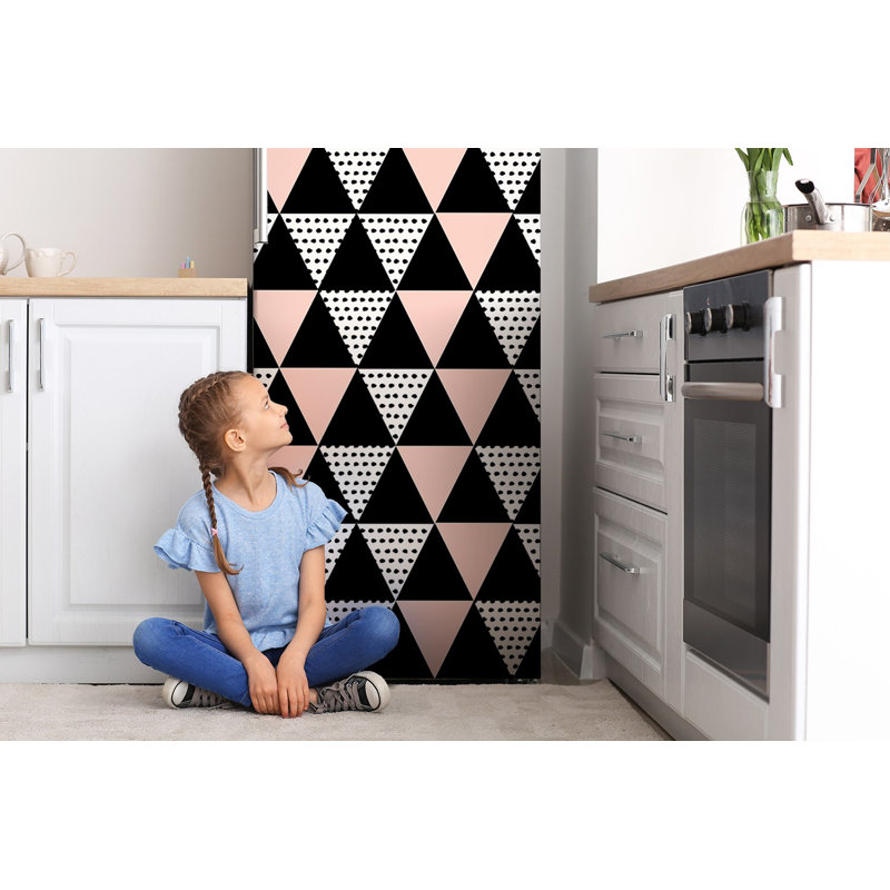 Abstract Door Decal