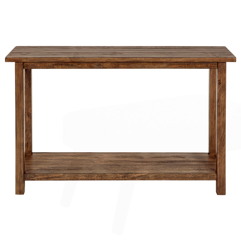 Console de canapé d'entrée en bois Castleton
