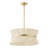 19.7" Modern Coastal 6-Light Rope Drum Chandelier-1419464538-1419464536