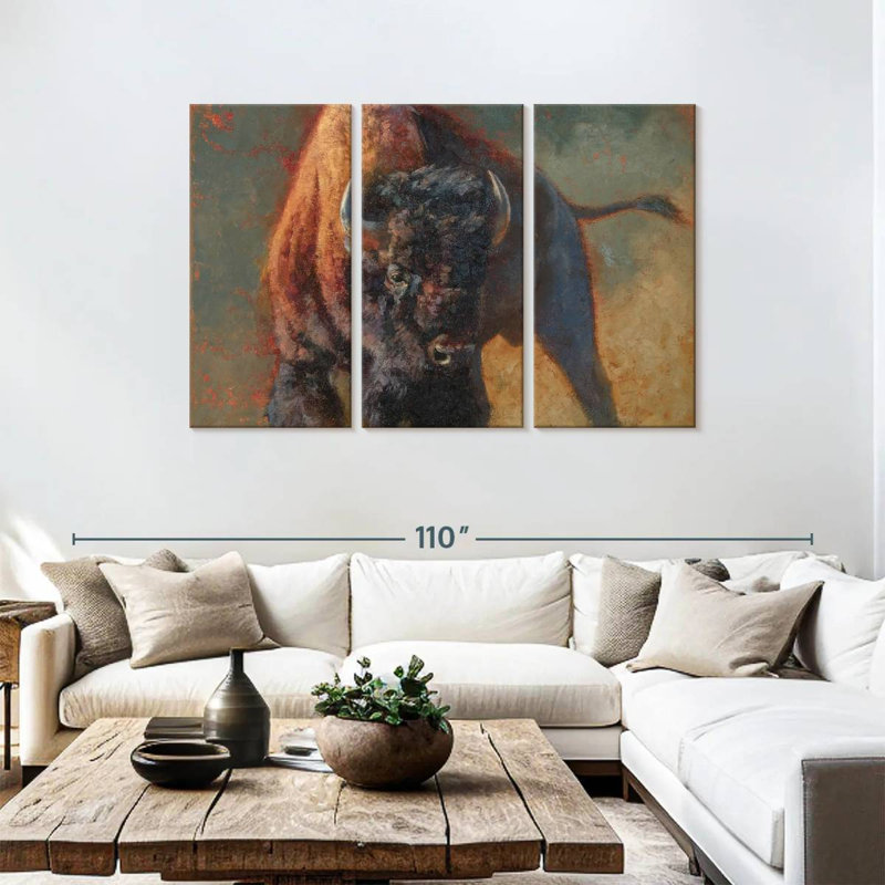 Brampt Full Of Snort, 48" H x 74" W