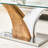 Rectangular Tempered Glass Table With Personalized Leg Colors For Creativity Coffee Clear And Simple Assembly Instructions