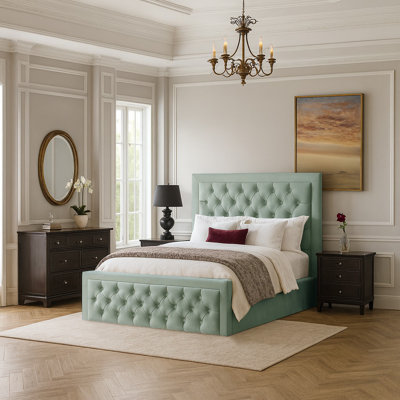 Lillias Upholstered Ottoman Storage Bed