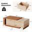 Solid Coffee Table with Storage