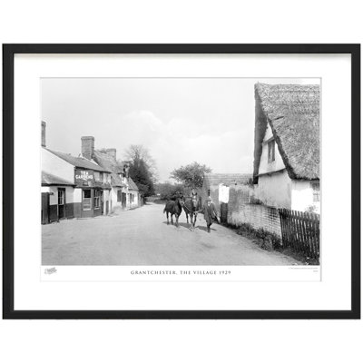 Grantchester, The Village 1929 by Francis Frith - Single Picture Frame Print
