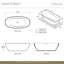 Terrassa Freestanding Soaking Bathtub