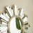 26'' Wall-mounted Sunburst-shaped PU Art Decorative Mirror