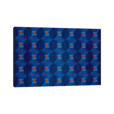 Modern Pattern ll 1 Piece Wrapped Canvas Wall Art