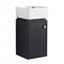 Petit meuble-lavabo 12 "avec lavabo 12"