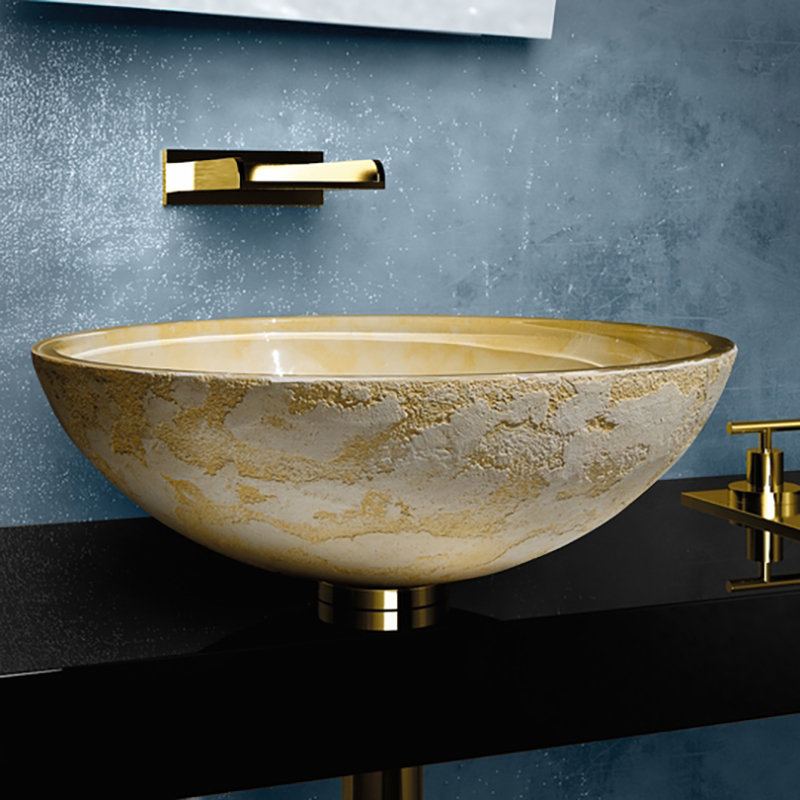 Atelier 17'' L Bathroom Sink, Yellow