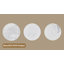 Plateau rond en marbre naturel 12 po Guein-323424084