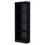 Bibliothèque à tablettes de rangement noires