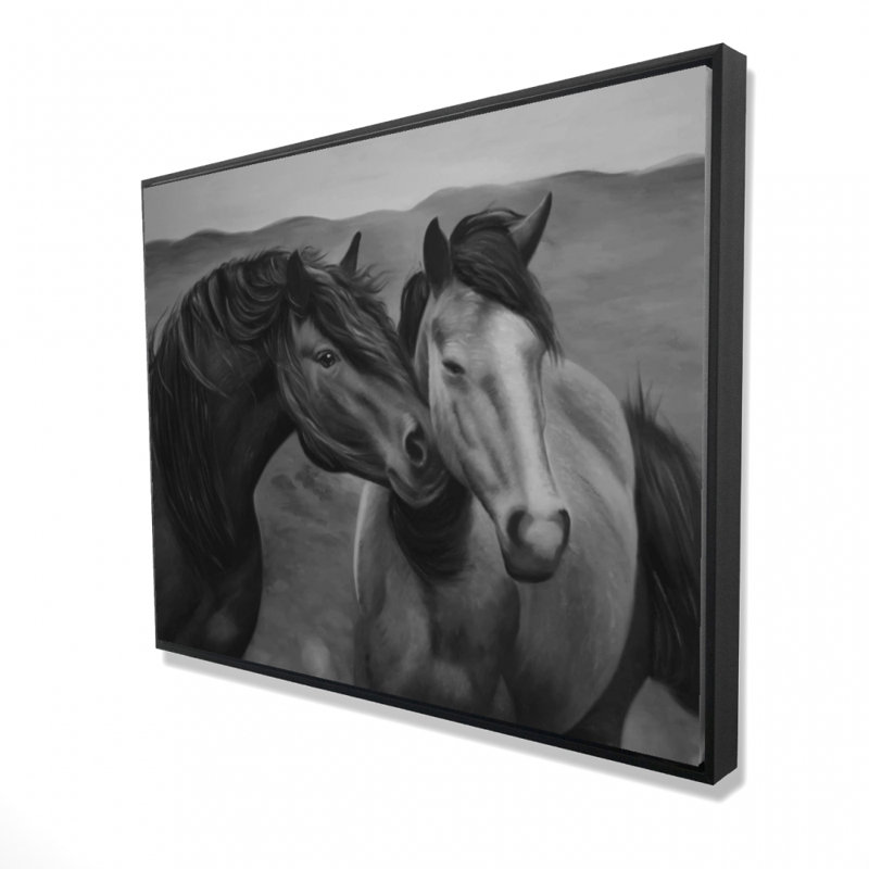 Impression sur toile tendresse