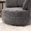 Fauteuil pivotant en tonneau 40,35 po Cheniile-1237681279