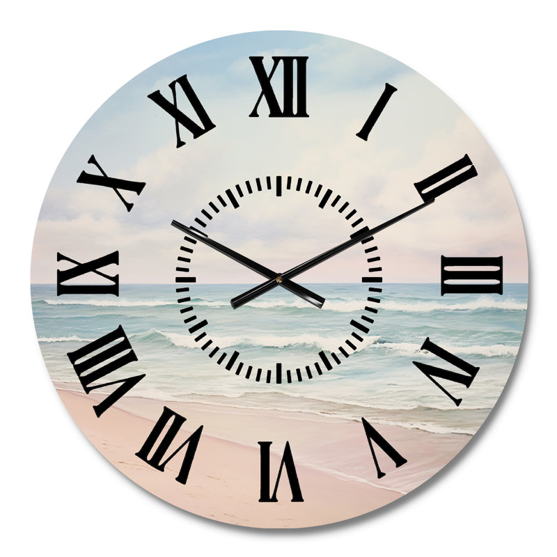 Horloge murale Ocean Tranquility, Médium