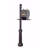 Berkshire Curbside Mailbox with Front Address Numbers with Fresno Post Included