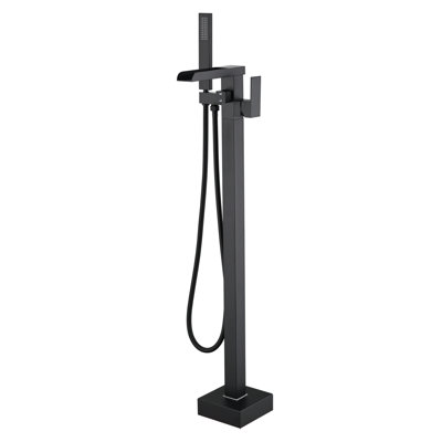 1 Handle Clawfoot Tub Faucet with Diverter