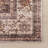 Starrucca SplashGuard Distressed Medallion Machine Washable Area Rug-1185554691