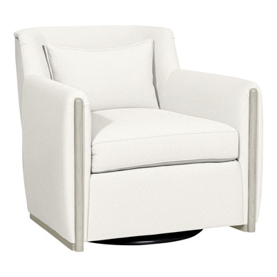 Thom Filicia Home Upholstered Swivel Armchair