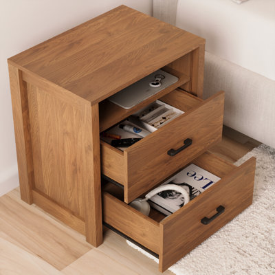 23” 2 Drawer Nightstand
