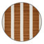 Machine Washable Horizontal Stripes Gray Area Rug
