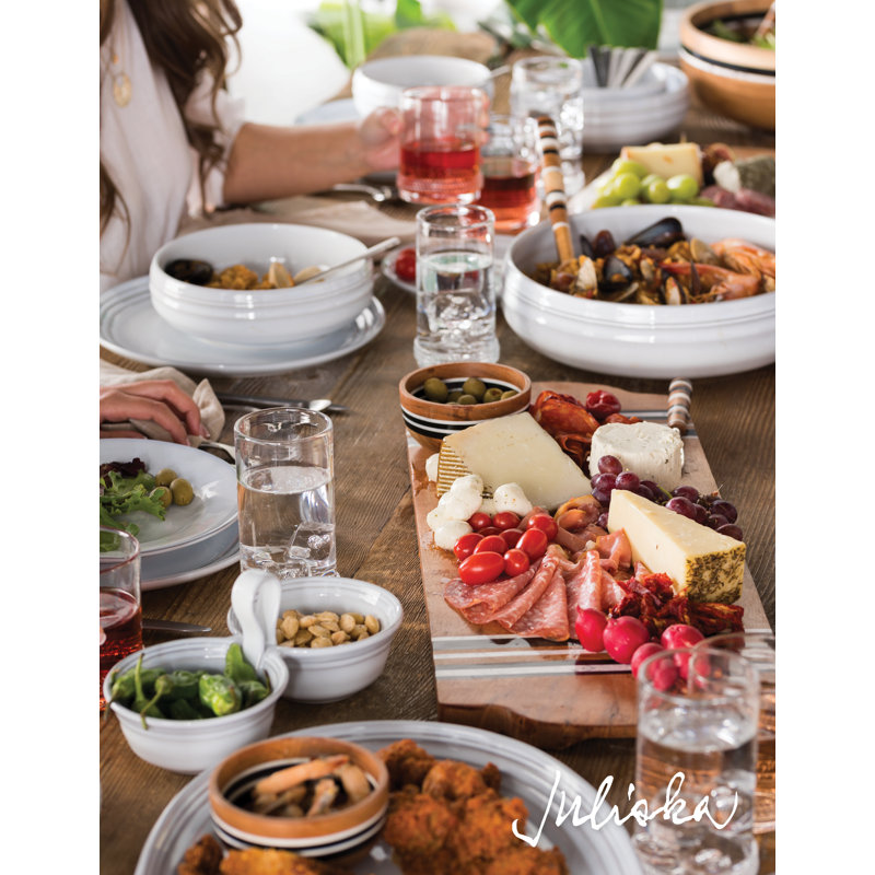 Stonewood Stripe Salad Server 2 - Piece Set
