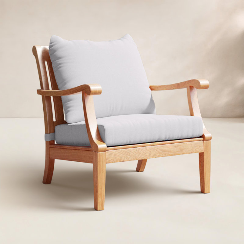 Arizona Teak Patio Chairs with Cushions