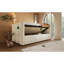 Lit de jour rembourré de taille simple, cadre de lit simple à rangement hydraulique avec chargement USB et de type C, cadre de lit avec lattes de bois et dossier de canapé touffeté, velours (sans matelas)-1442825091