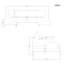 Canapé modulaire 3 pièces Nenko-396942297