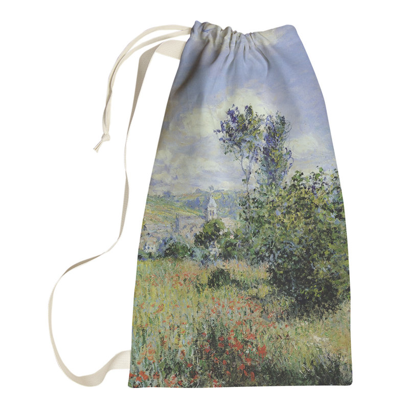 Mane Fabric Laundry Bag with Handles, Small ( 64" H x 20" W x 1.5" D)