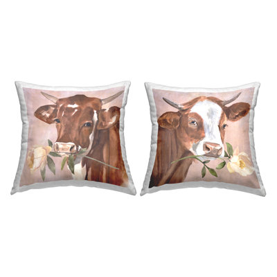 Stupell Industries Foxfields Throw Pillow
