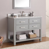 Brooks 42" Single Bathroom Vanity Base Only