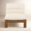 Fauteuil d'appoint Pierce moucheté-458449917