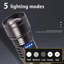 Lampe de poche à 5 lumens rechargeables