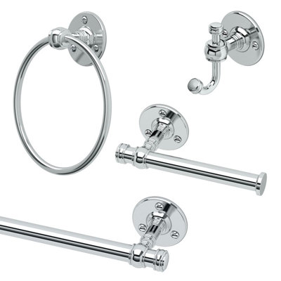 Ensemble de quincaillerie de salle de bain 4 pièces Cafe