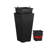 Rectanglar Ridge Box Planter Short - Ash Brown