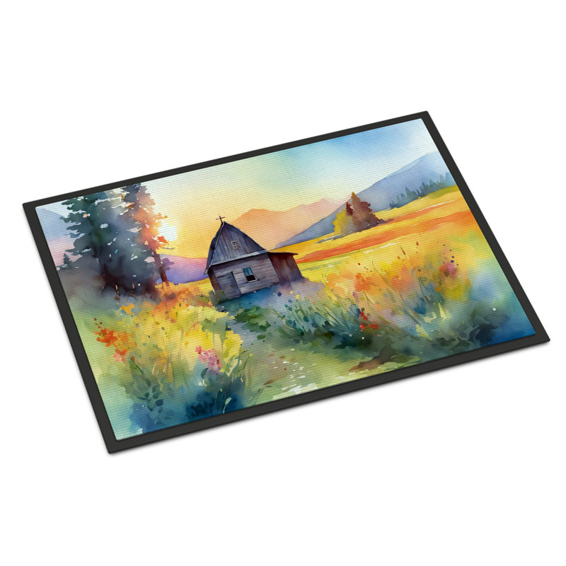 Ionie Non-Slip Doormat, 24" W x 36" L