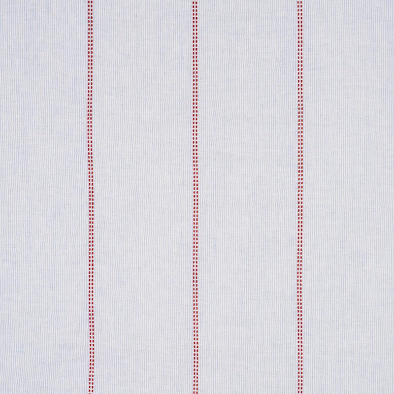 Clyde Sheer Fabric, Red