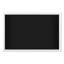 Tableau noir magnétique pour murs, 30 po x 20 po, cadre en bois blanc, grand tableau magnétique, surface mate de qualité supérieure