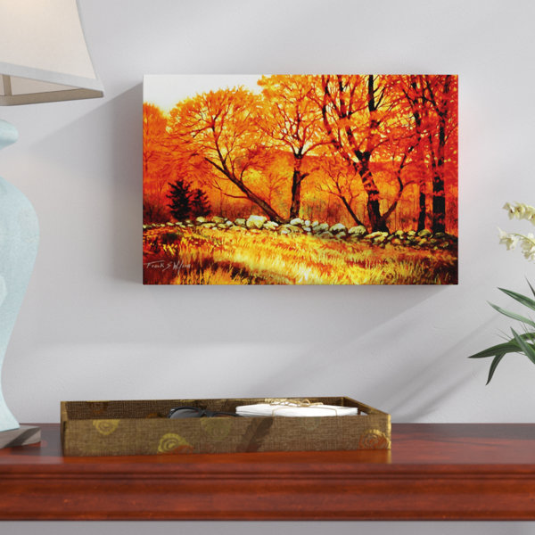 Charlton Home® " Autumn Blaze " on Canvas - Wayfair Canada