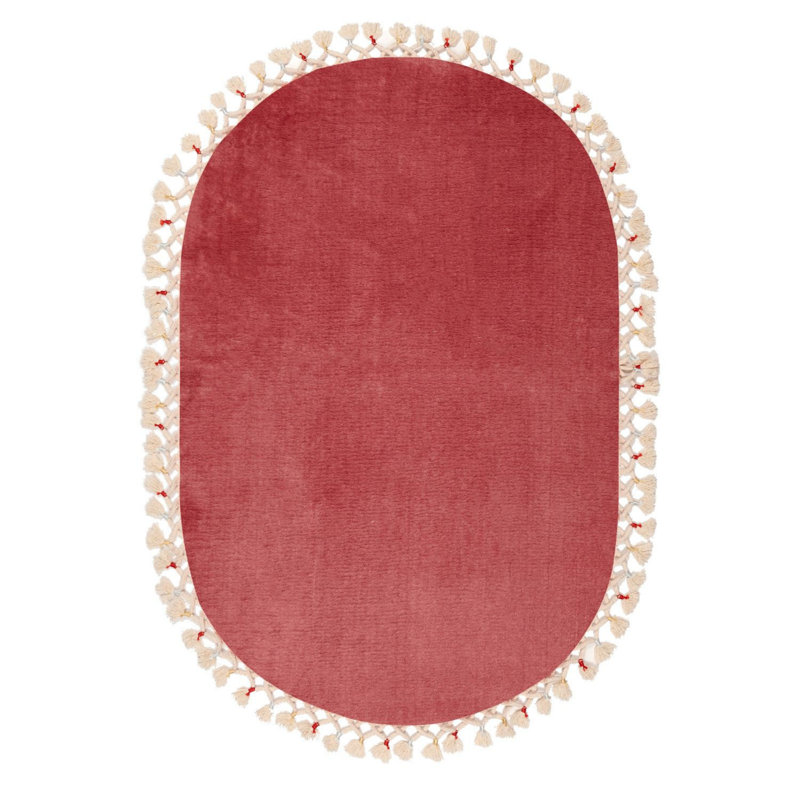 Tapis pour salle de bain Adia, L 39 po x L 59 po, Fuchsia