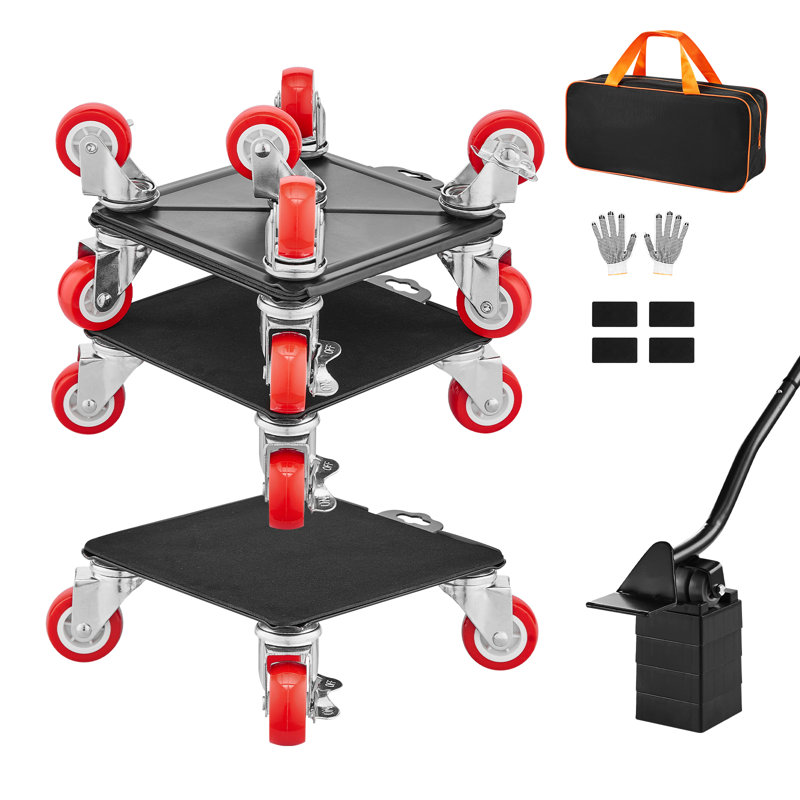 Meuble de rangement robuste à 5 roulettes pour meuble avec capacité de 3474 lb