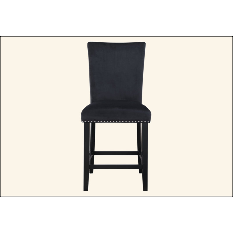 Tabourets noirs (ensemble de 2)