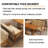 Faux Leather Upholstered Bench