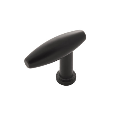Wexler 1-1/2 Inch Contemporary Offset T Cabinet Knob and Drawer Knob